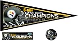 Pittsburgh STEELERS Super Bowl XLIII Champs PENNANT + Fan PK