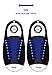 Kicks Adults Dark Blue - Tieless Elastic Silicone No Tie Shoelaces