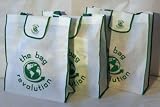 3 White & Green Eco Friendly Grocery Shopping Bags : Reusable Revolution 41RzK4ruxKL. SL160 3 White & Green Eco Friendly Grocery Shopping Bags : Reusable Revolution