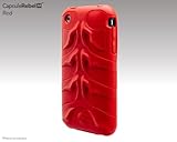 SwitchEasy Capsule Rebel M Menace Hybrid Case for iPhone 3G , 3GS (Red)