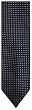 Men's Donald Trump Signature Collection Necktie Neck Tie Silk Black, Silver and Blue