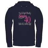 40th Birthday Gifts Hoodie (dark)