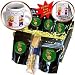 Londons Times Health and Vanity Trends Cartoons - Silicone Valley Girl - Coffee Gift Baskets - Coffee Gift Basket