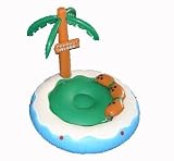 Badeinsel 180 cm