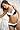UjENA Black and White Calypso Bikini Swimsuit Select Size : TOP 1X / BOTTOM 1X Select Color: Black/White Matte