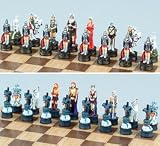 Norse Justice & Evil Chess Set, King:3-1/4