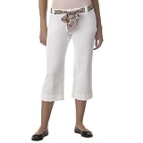 Merona® Belted Cropped Pants - Fresh White