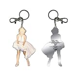 Marilyn Monroe keychain