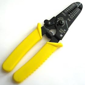 6 WIRE STRIPPER w Teeth + Cutter and Clamp Crimper by hobbytoolsupply