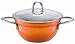 Silit 2-1/2-Quart Cook N Serve with Lid, Wild Orange