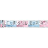 12ft Foil Gender Reveal Banner