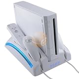 Multi-Function Charger Wireless Sensor Bar for Wii
