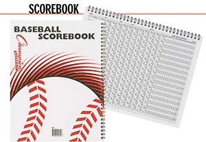 Champion Sports Baseball/Softball Scorebook