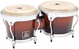 Latin Percussion LPA601 Aspire Wood Bongos, Antique Fade