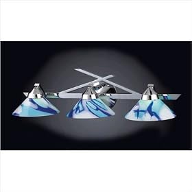 Elk Lighting Refraction Collection 3 Light Wall Sconce With A Polished Chrome Finish 1472... by ELK Lighting
