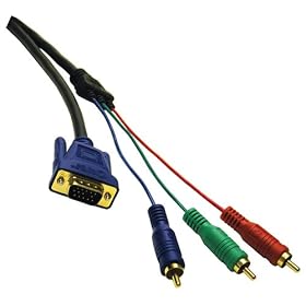 Cables To Go - 29641 - 6ft Ultima HD15M to 3 RCA HDTV Component Video Breakout Cable by Cables To Go