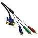 Cables To Go - 29641 - 6ft Ultima HD15M to 3 RCA HDTV Component Video Breakout Cable