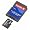SanDisk 2GB MicroSD/TransFlash Card with SD Adapter (SDSDQ-2048, Bulk Package)