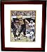 Deuce McAllister Autographed/Hand Signed New Orleans Saints 8x10 Photo Custom Framed