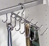 Chrome Axi Tie & Belt Rack