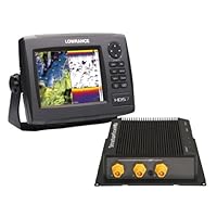 Lowrance HDS-7 GEN2 Plotter/Sounder, with 6.4-inch LCD, Insight USA Cartography, LSS-2 StructureScan, and Two Transducers.