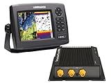 Lowrance HDS-7 GEN2 Plotter/Sounder, with 6.4-inch LCD, Insight USA Cartography, LSS-2 StructureScan, and Two Transducers.