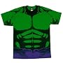 MARVEL COMICS "THE INCREDIBLE HULK VEST" Costume Adult Tee Licensed
