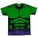 Search : MARVEL COMICS "THE INCREDIBLE HULK VEST" Costume Adult Tee Licensed