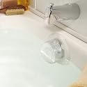 Deep Water Bath Overflow Drain Cover