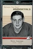 2006 / 07 In The Game Between The Pipes Hockey Card #132 Terry Sawchuk - Mint Condition - In Protective Display Case !