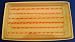Set of 6 Pottery Barn Red Swirl Stirrers Swizzle Sticks