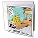 Londons Times Star Wars and Star Trek Cartoons - Jabba On Java - Greeting Cards-12 Greeting Cards with envelopes