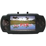 Premium Black Soft Jelly Silicone Skin Cover Case for Sony Play Station Portable PSP 3000