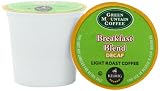 Green Mountain Coffee, Breakfast Blend Decaf K-Cup Packs for Keurig Brewers, 50 Count