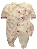 Fairy Princess Footie & Cap by Baby Essentials
