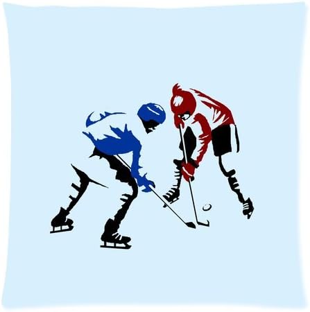 NHL Ice Hockey Custom Standard Throw Pillow Pillowcase Cover In Size 20 * 20 Inch (Tow Sides)