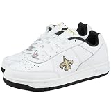 Reebok New Orleans Saints White Recline Sneakers