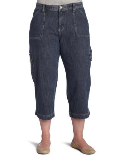 Lee Women's Plus Cash Cargo Capri