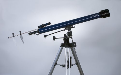 Rokinon 90060EQ Refractor Telescope with EQ Mount Tripod (Blue)