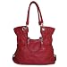 Fold-over Braided Handbag