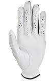 NIKE Tech Xtreme Cadet Left Hand Glove (Medium/Large, White/Black-Gunmetal-Black)