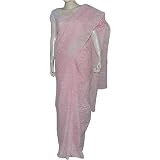 Fashion Saris in Chikan Embroidery on Cotton (nchsari012)