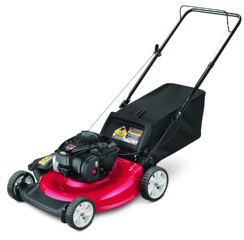 Yard Machine 11A-A23K700 140cc OHV Briggs and Stratton 3-in-1 Gas Powered Push Lawn Mower, 21-Inch