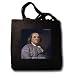 Benjamin Franklin Love Thy Neighbor..But Dont Pull Down The Hedge Funny Wisdom Gifts - Black Tote Bag JUMBO 20w X 15h X 5d