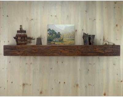 Appalachian Fireplace Mantel Shelf Shelf Length: 72", Finish: Antique Brown