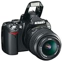Nikon D60 10.2MP Digital SLR Camera with 18-55mm f/3.5-5.6G AF-S DX VR Nikkor Zoom Lens