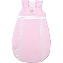 Odenw&auml;lder Jersey Schlafsack prima Klima Karo rosa 90 cm