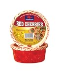 Pennant Red Cherries, Whole, 8 Ounce Tubs (Pack of 4)