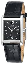 Citizen Men's Eco-Drive Stainless Steel Leather Watch #BW0170-08E