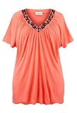 41S%2B6OEh1GL. SL160  Avenue Plus Size Drop Shoulder Embellished Tunic